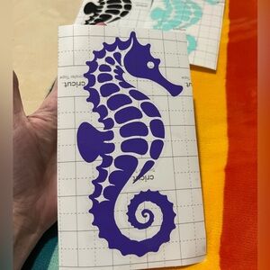 Seahorse Vinyl Decal 🌊
